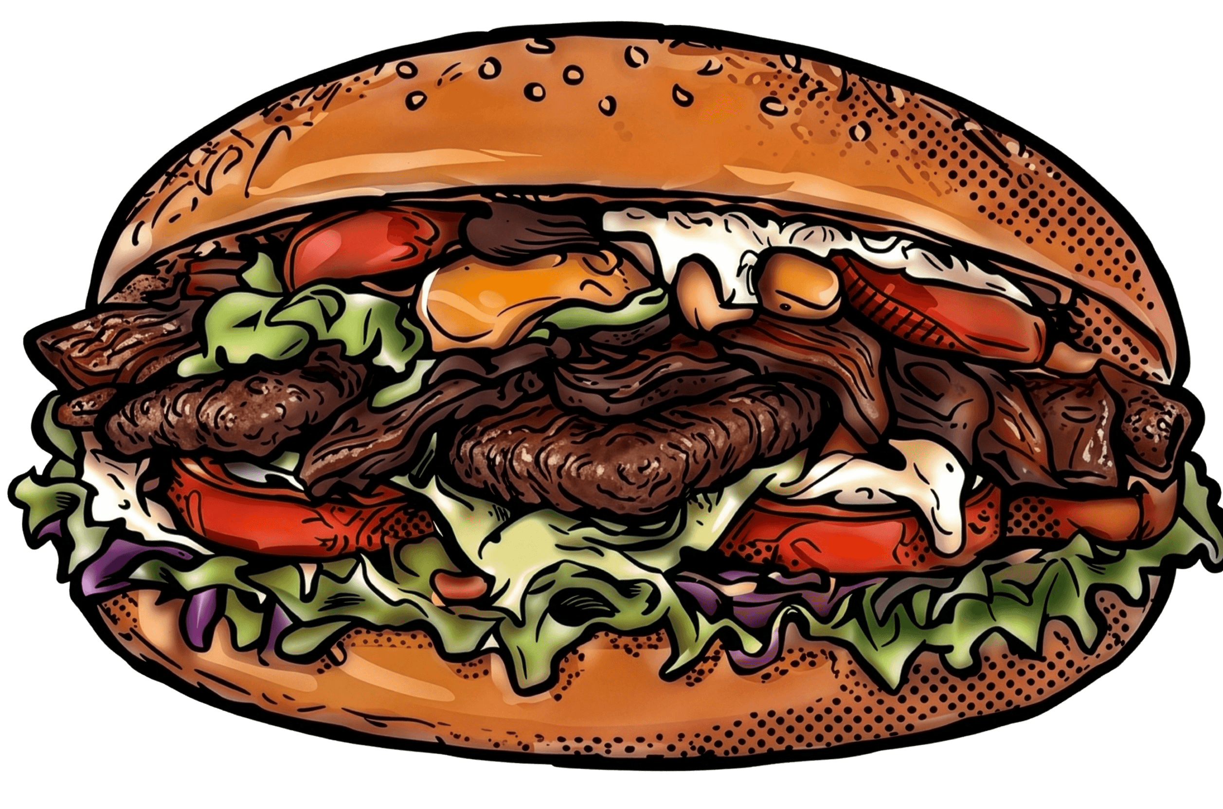 Steak beef gemüse kebab